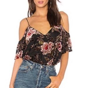 NWT Anthropologie Cold Shoulder Tank Top Small